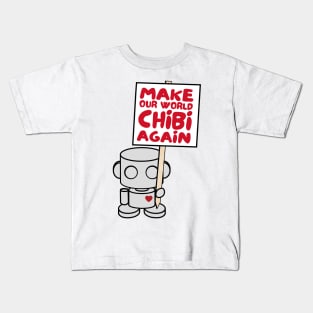 O'BOT Toy Robot (Make Our World Chibi Again) Kids T-Shirt